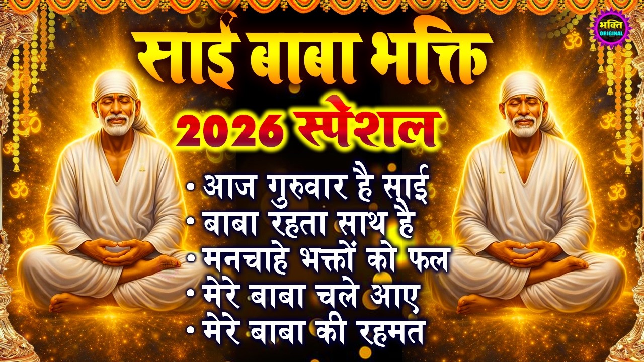 2026 Nonstop Bhajan Sai Ji : Popular Sai Baba Bhajan : Sai Baba Bhajan : Sai Baba 2026 New Songs