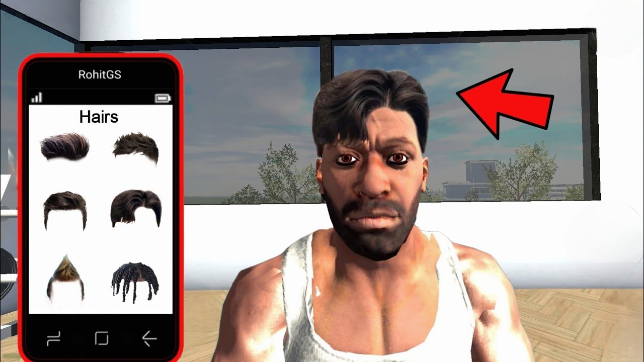 New Hairs Change Update in Indian Bike Driving 3D ? Myths #153