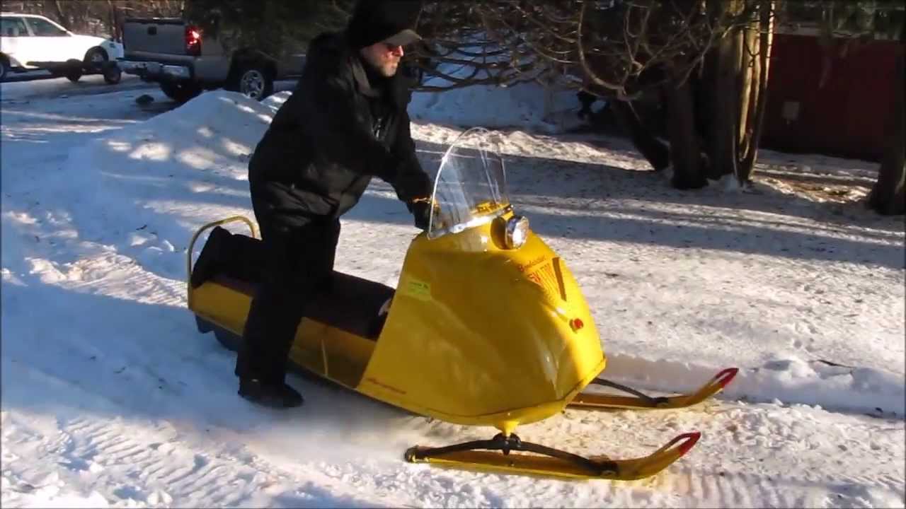 Steve Lund's 1965 Ski-doo's Maiden Voyage
