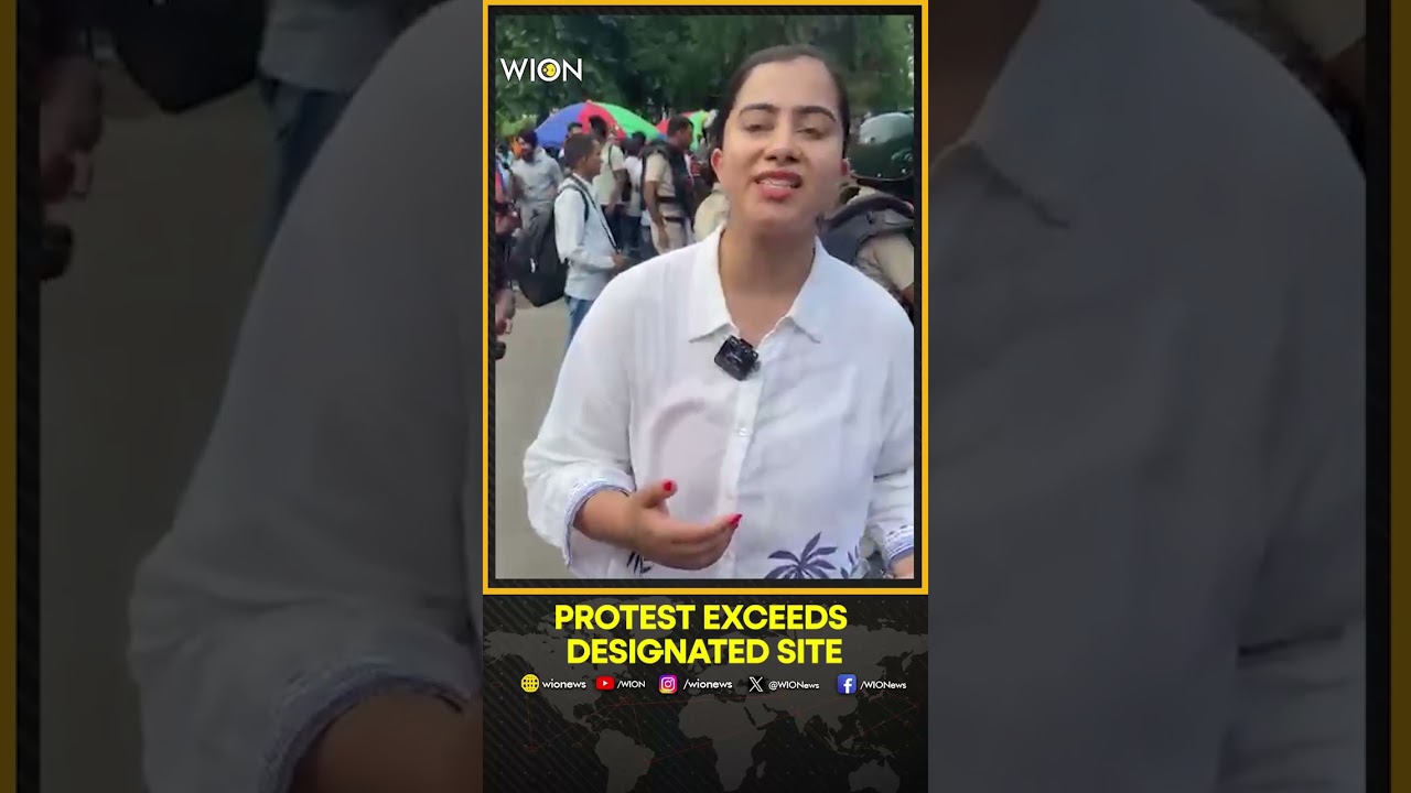 NEET Paper Leak Protest Grows Beyond Designated Site As Security Tightens | WION Shorts