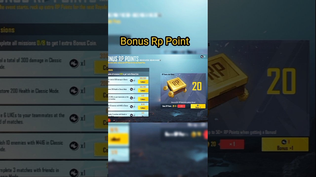 Bonus Rp Point Collect 😃😱