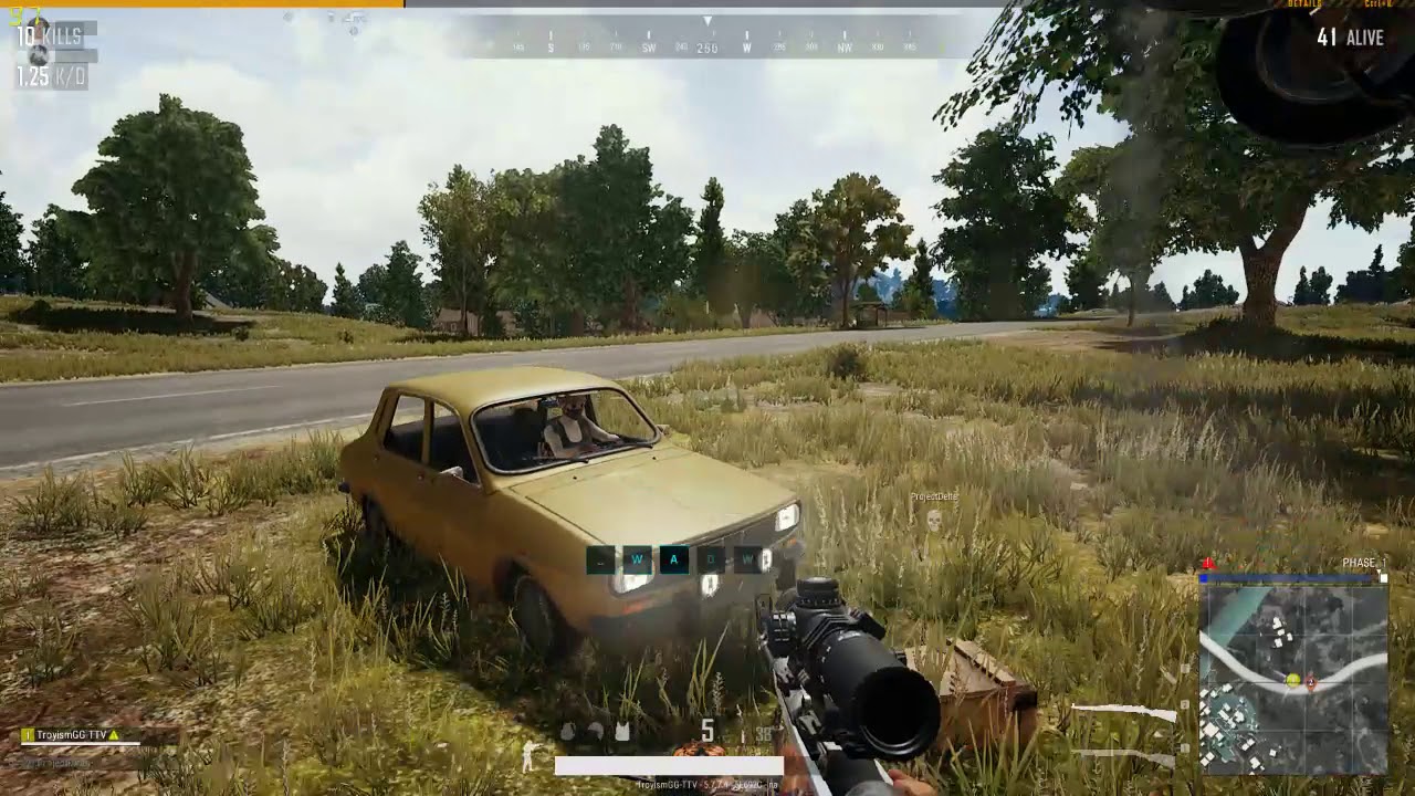 Kar98k Noscope and flick shot for the double!