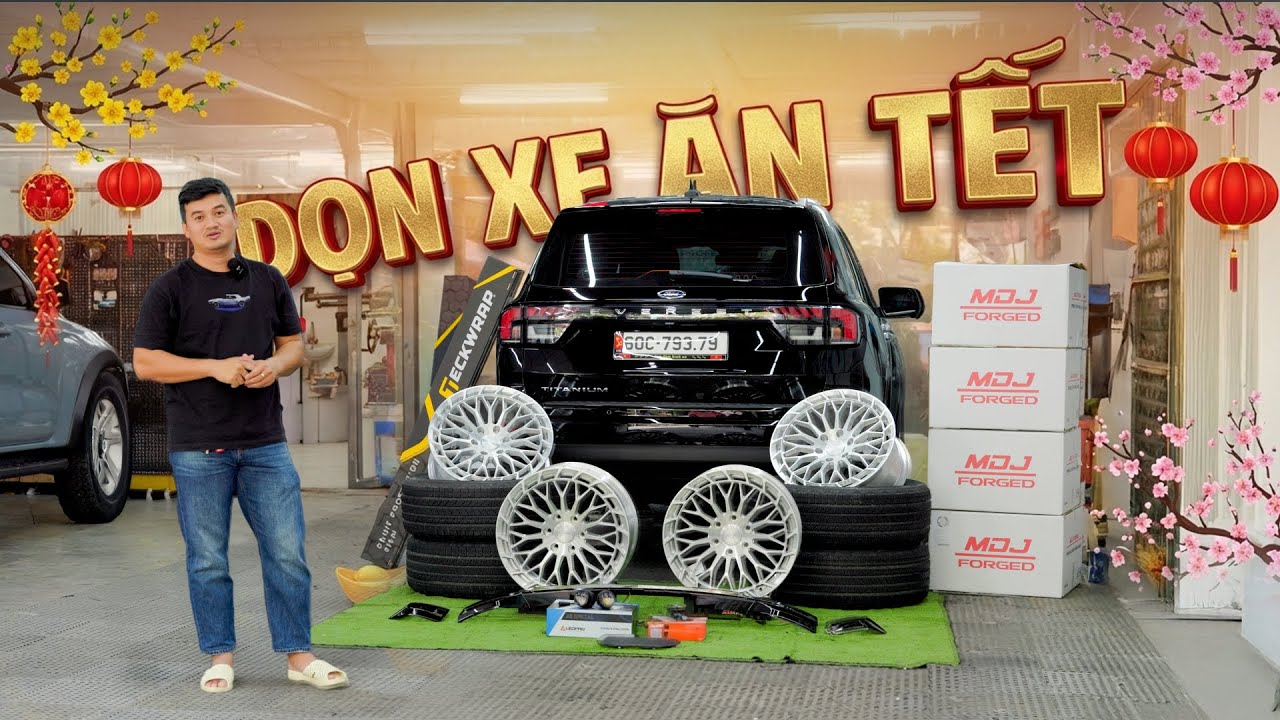 Du xuân cùng dàn chân cực nét trên Ford Everest | BROAUTO