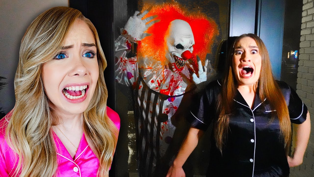 CREEPY CLOWN KNOCKED ON MY DOOR AT 3 AM&hellip;