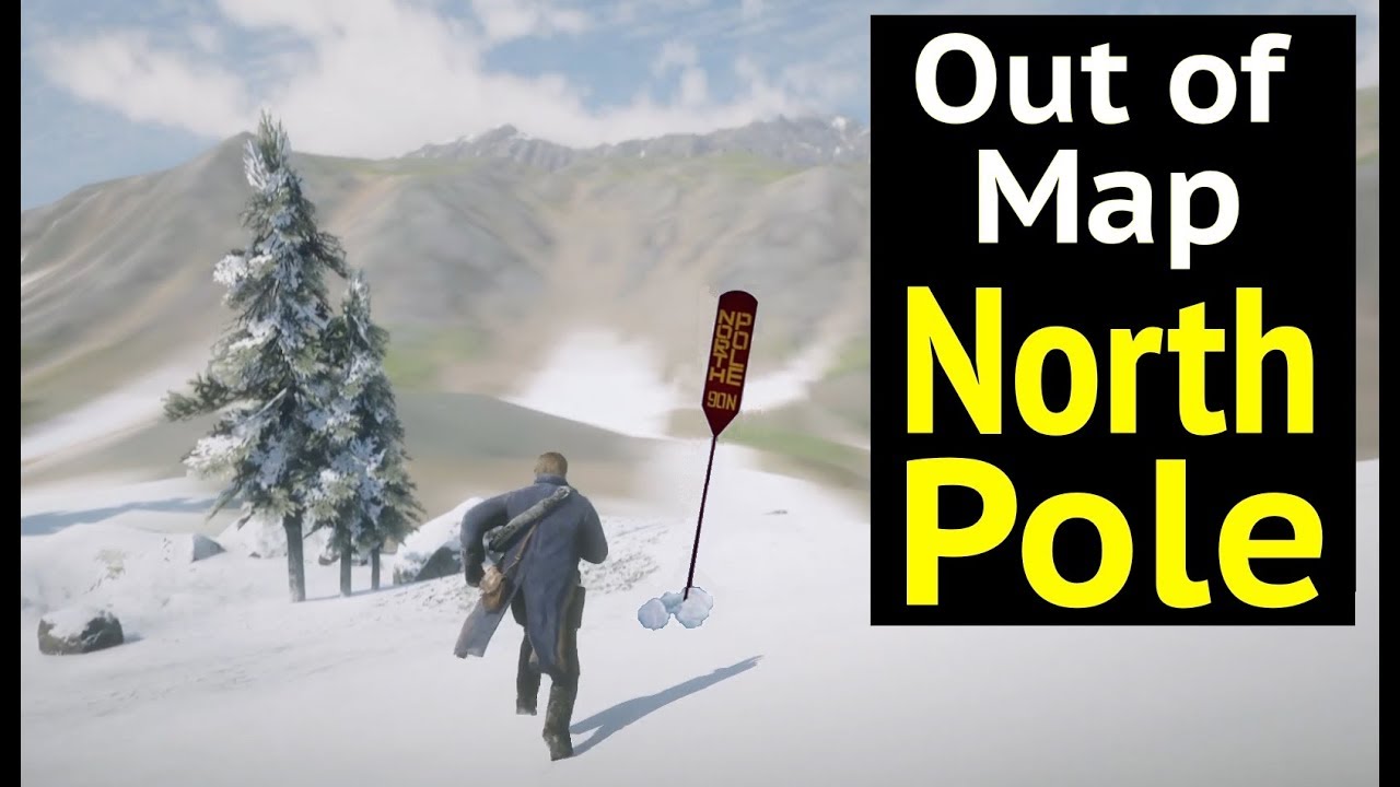 Reach North Pole (Out of Map) in Red Dead Redemption 2 (RDR2) - Beyond Tempest Rim (Canada)