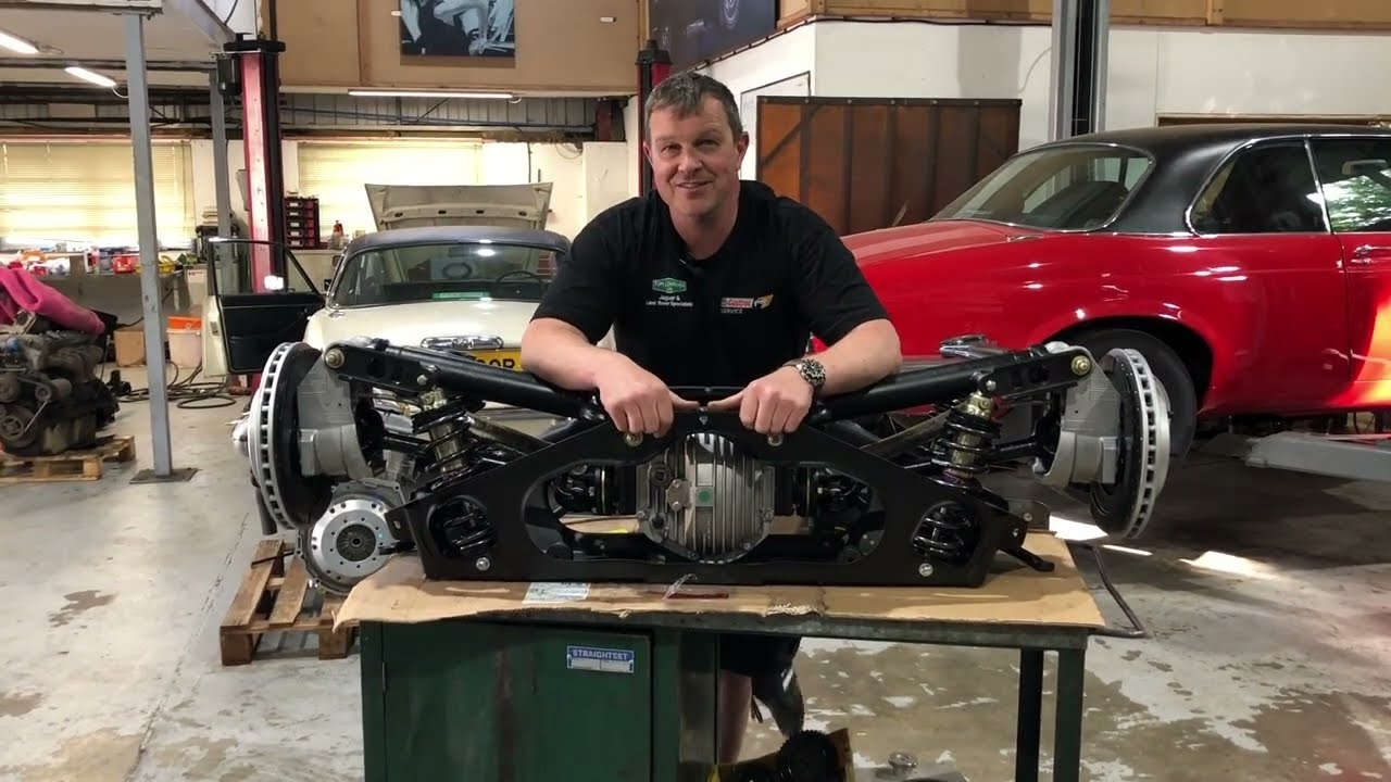 Jaguar XJC RESTOMOD - Part 4 - NEW Rear Axle Built!