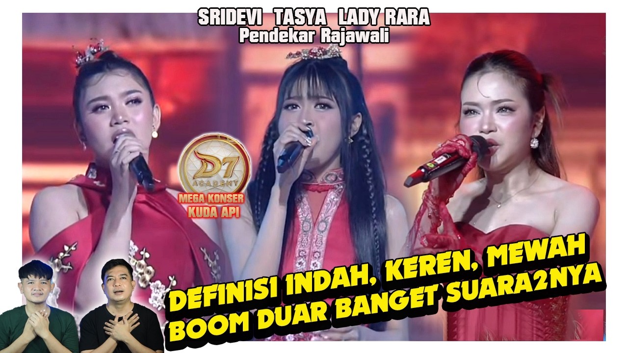 Definisi indah, mewah, menawan. Lady Rara, Tasya, & Sridevi Pendekar rajawali. Keren banget