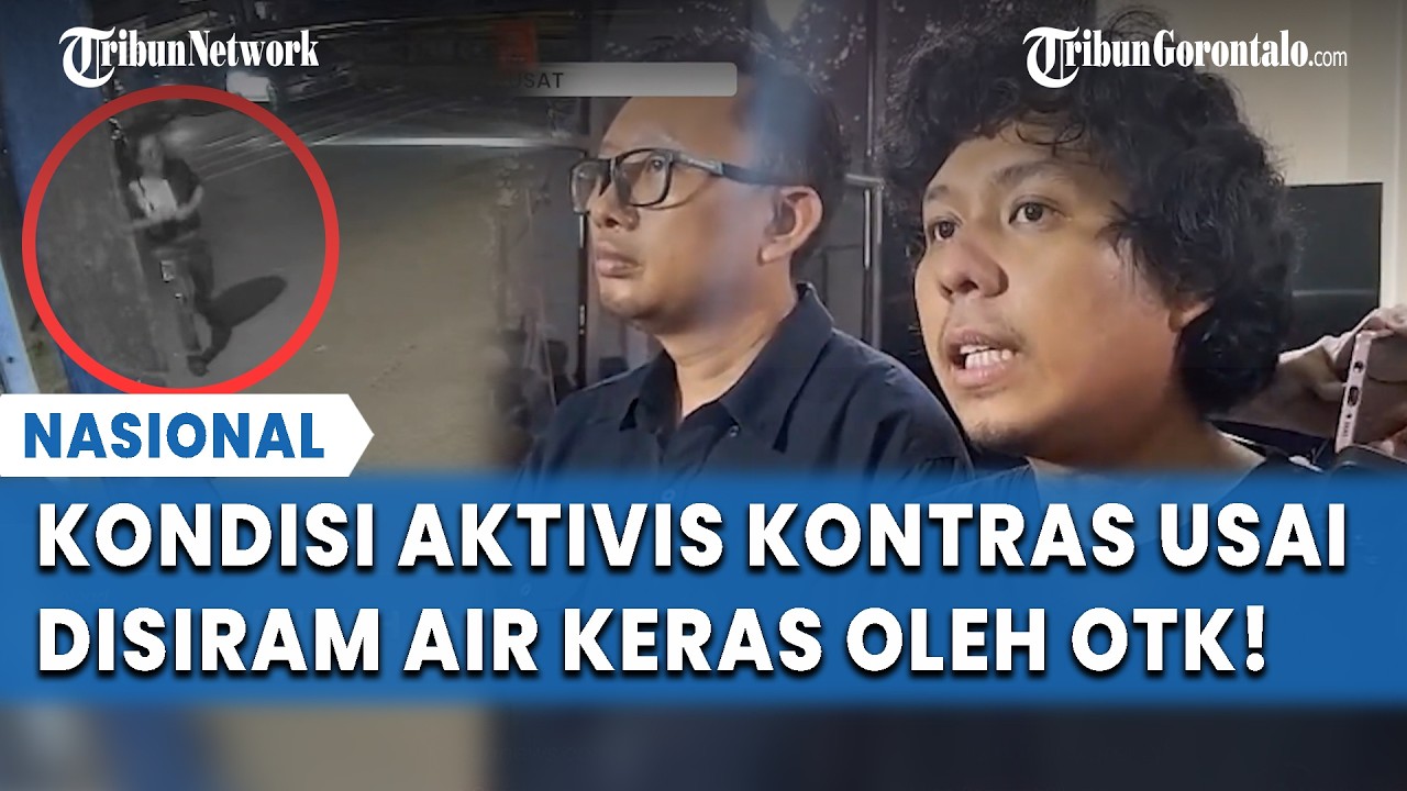 Aktivis KontraS Andrie Yunus Disiram Air Keras di Jakarta, Korban Alami Luka Bakar Serius!