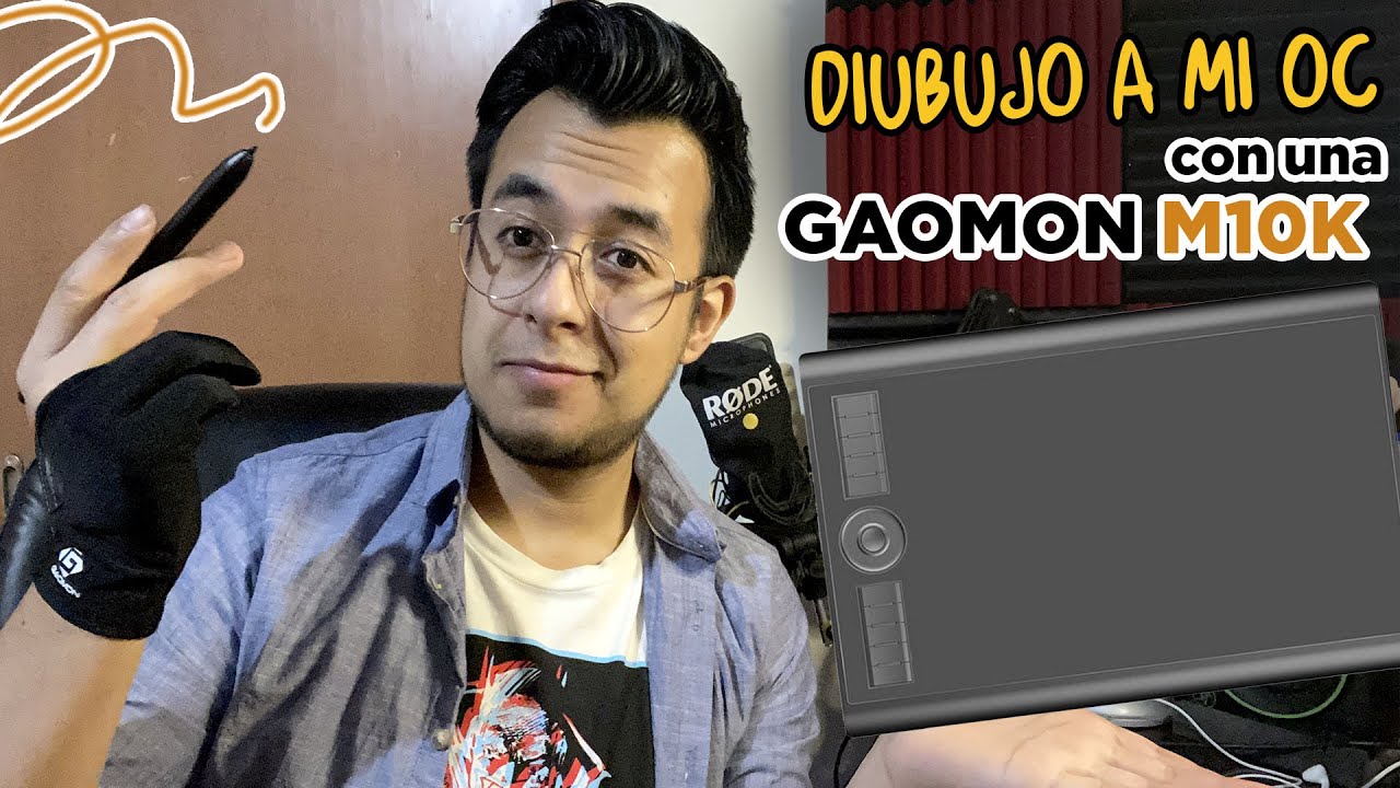 Dibujo a mi OC en Tableta GAOMON M10K 2018