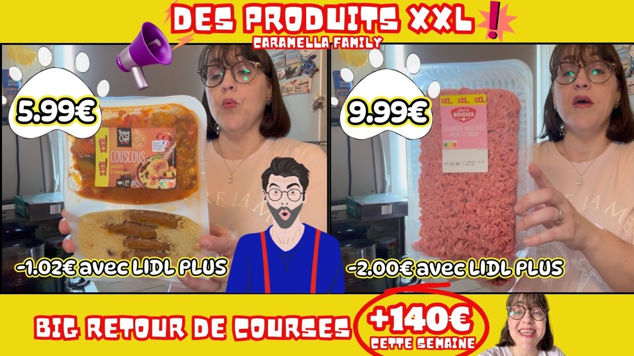 BIG RETOUR DE COURSES XXL/2026/J'AI ENCORE EXPLOSE LE BUDGET/DES PROMO XXL ET DES ECONOMIES !