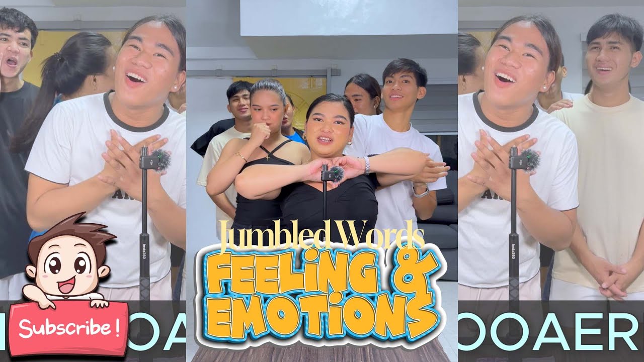 JUMBLED WORDS FEELING & EMOTIONS