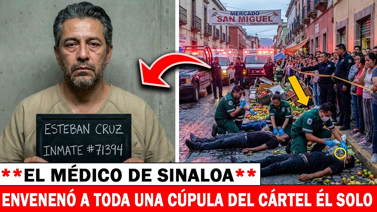 “EL MÉDICO VENGADOR” EN SINALOA: EL DR. ESTEBAN CRUZ CONTRA UN CÁRTEL EXTORSIONADOR…