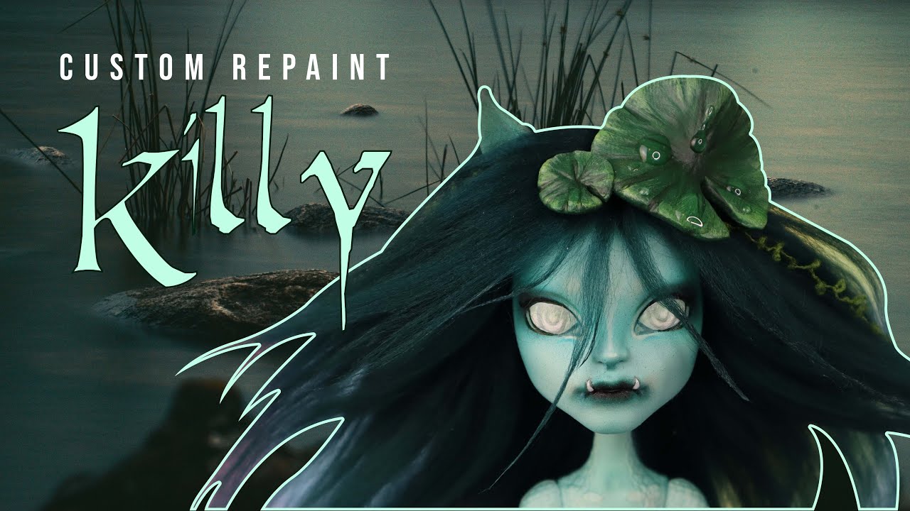 Custom Repaint! Killy | 3K Kelpie Subscriber Celebration Doll