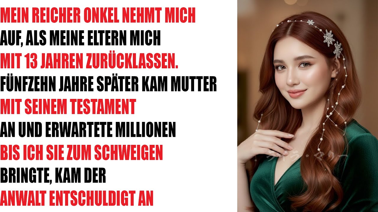 „Mein reicher Onkel rettete mich – 15 Jahre später tauchte meine Mutter auf“