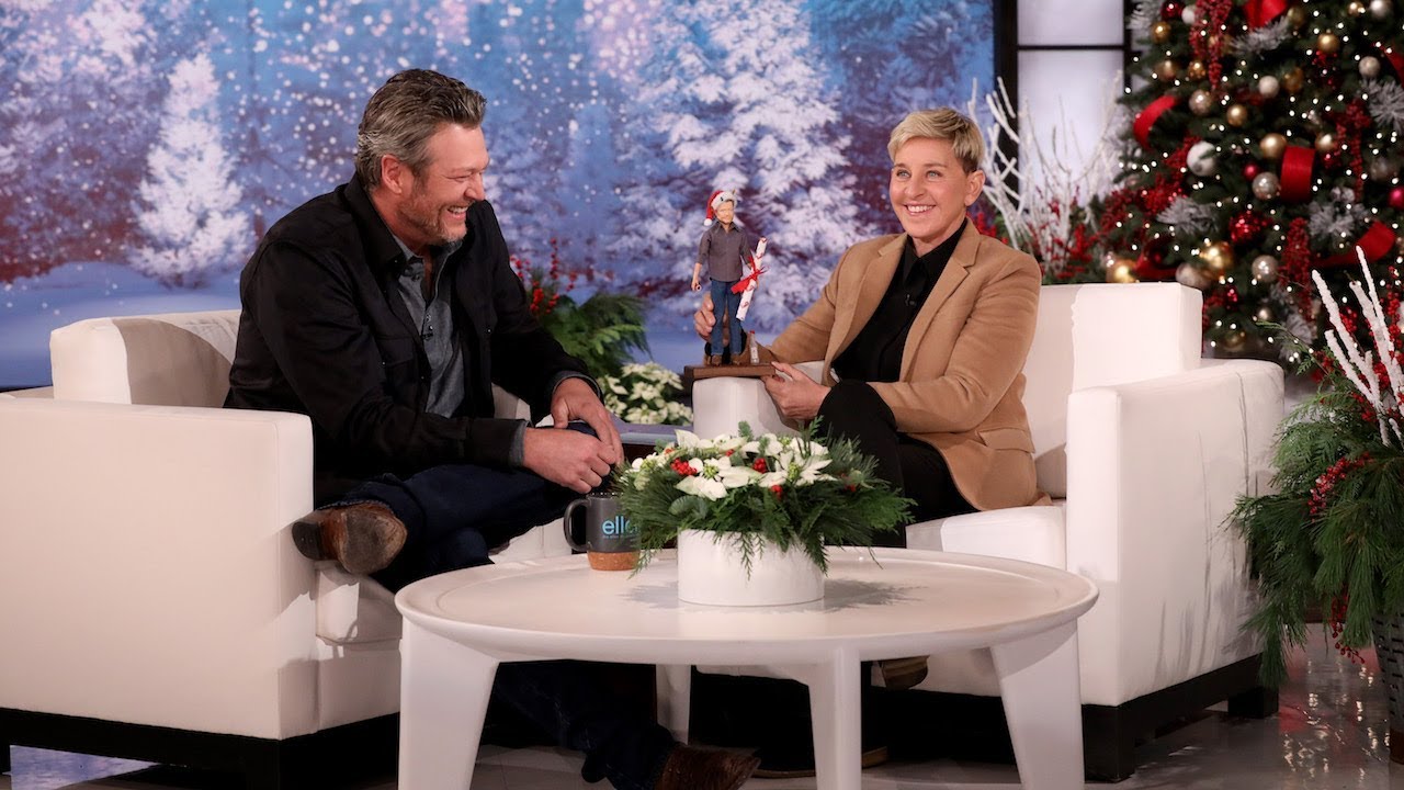 Ellen Introduces Blake Shelton to His Doll