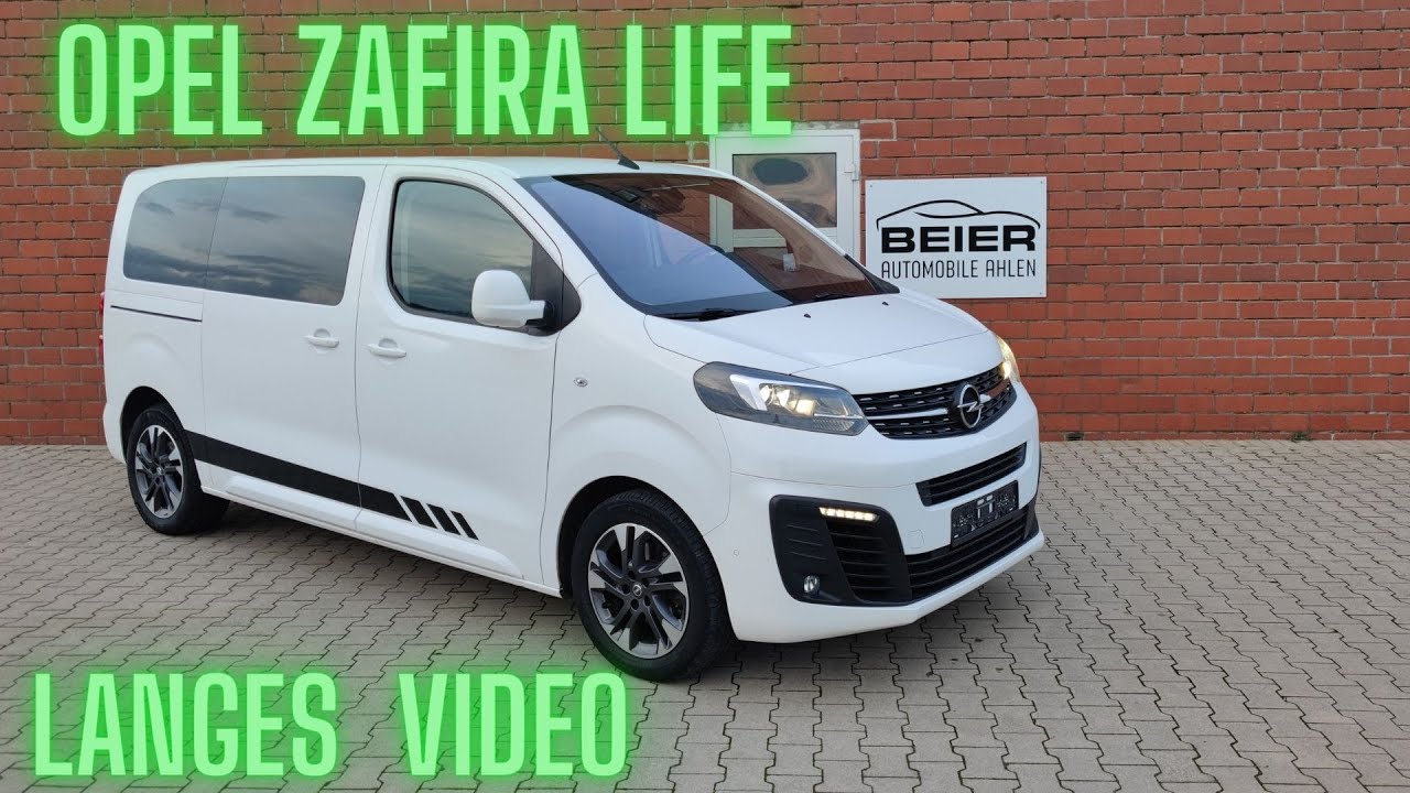 Zafira Life M 110 KW Elegance Kamera Head-Up AHK