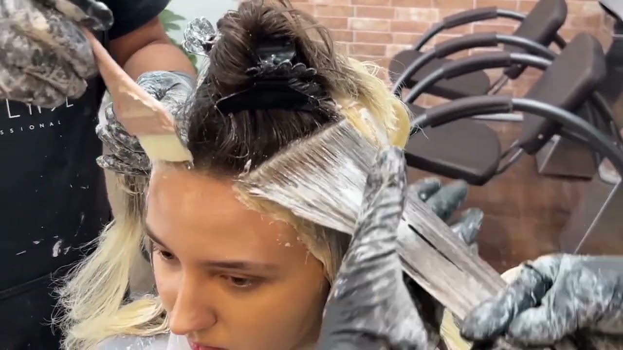 PLATINADO DESCOLORAÇÃO GLOBAL (SEGREDOS)