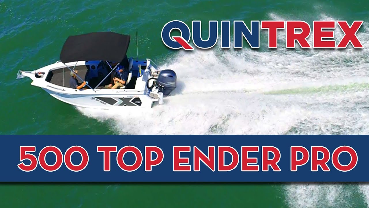 Quintrex 500 Top Ender PRO переоценен для Yamaha F115HP 4-Stroke