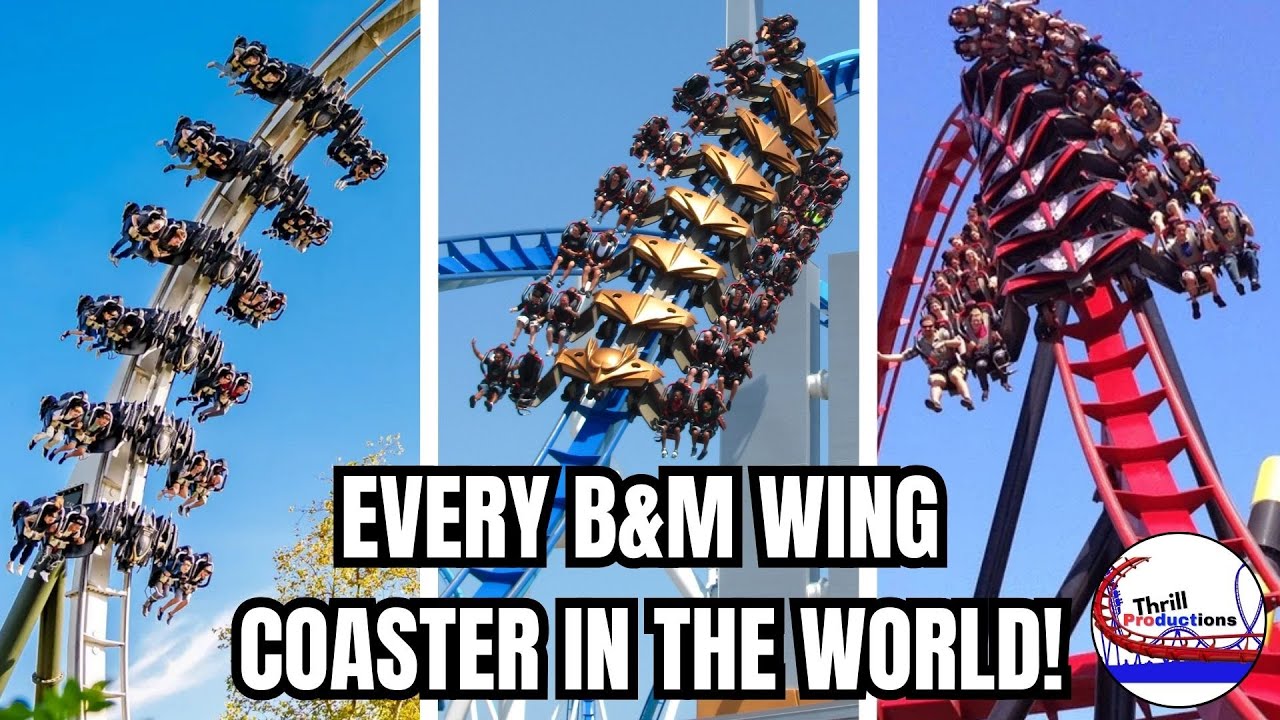 Every B&M Wing Coaster in the World! (2024 Edition)