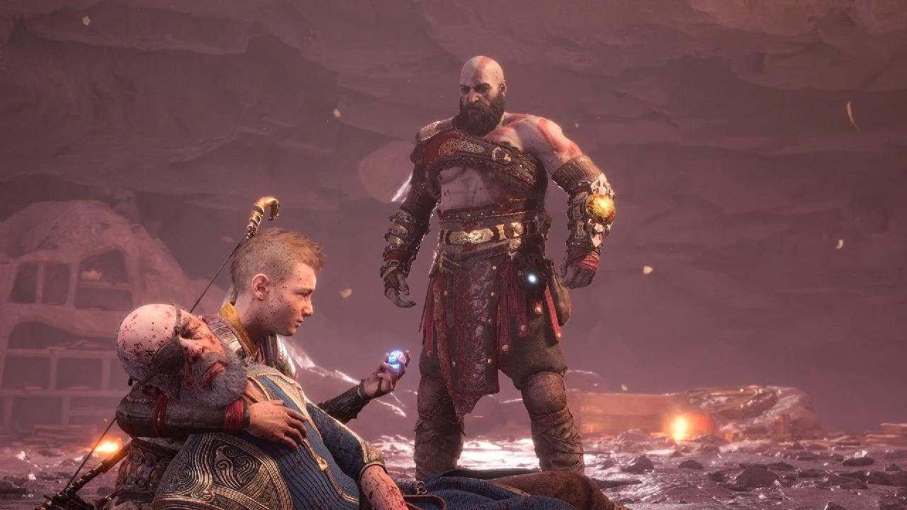 God of War Ragnarök PS5 -O Ragnarök Pt5 final (vs Odin+Dialogos)