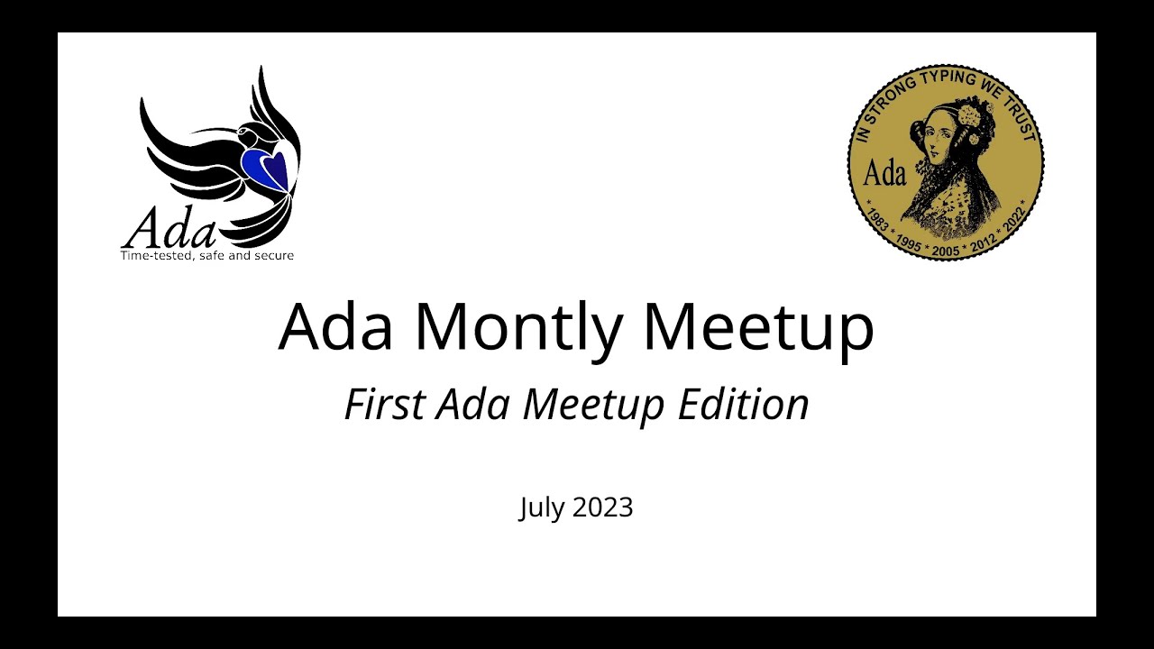 Ada Meetup 2023 July
