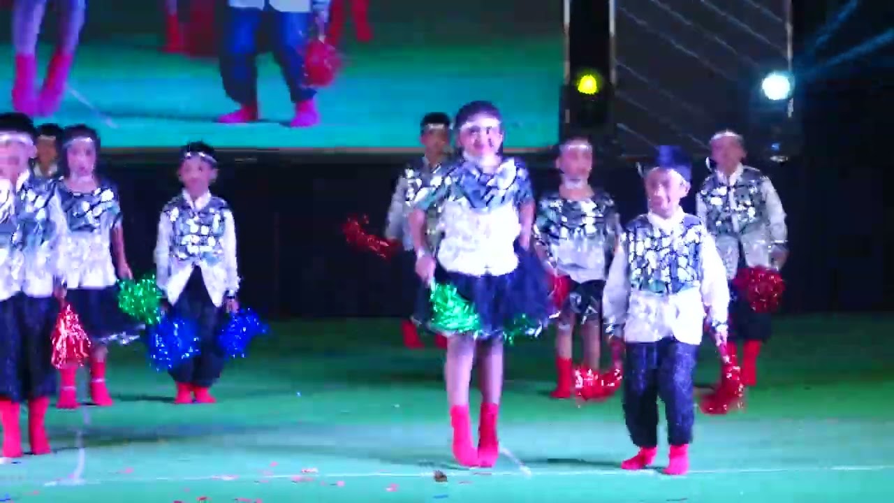 UKG STUDENTS PERFORMED  ENGLISH SONGS AVIKSHAA ANNUAL DAY 2025-2026