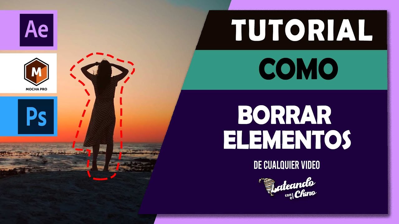 ✅  BORRAR ELEMENTOS  en After Effects y Mocha Pro en 5 min.  🤩 recontra fácil  !!