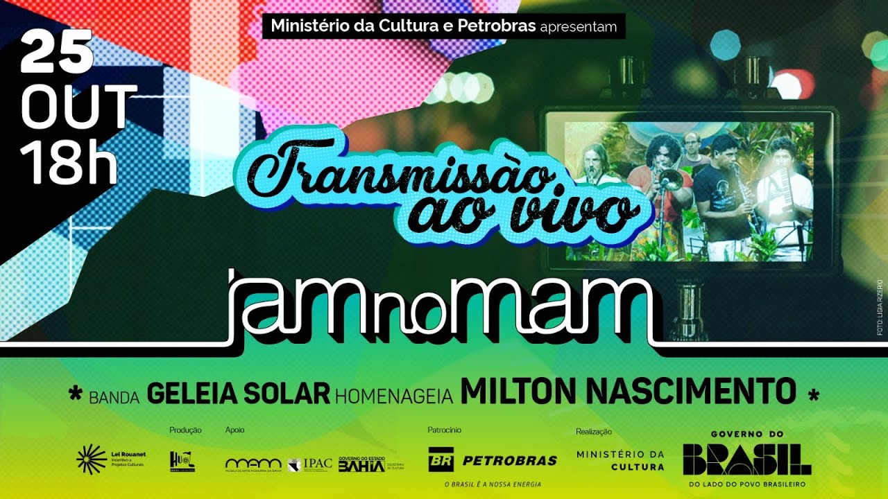 JAM no MAM ao vivo - 25 de Outubro de 2025