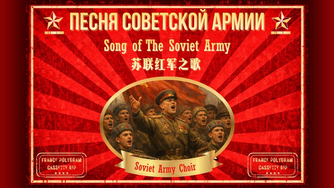 Song of the Soviet Army (Песня Советской Армии) | Soviet Army Choir