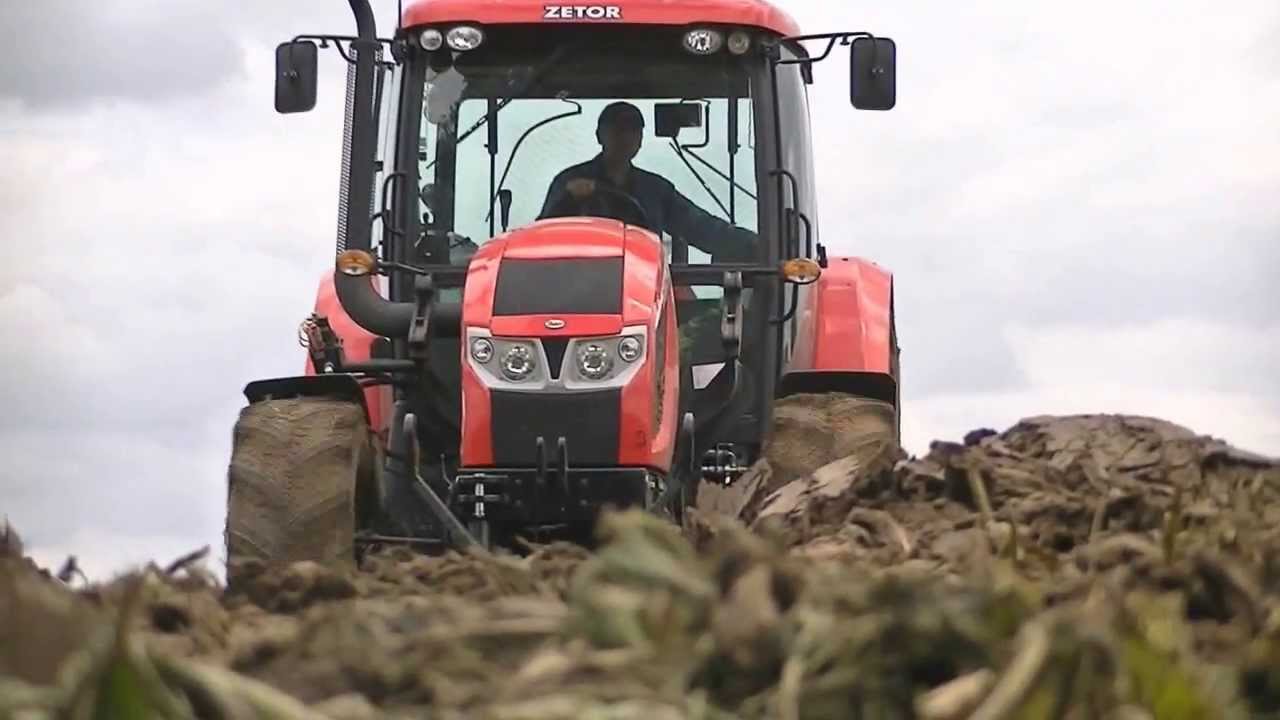Nowy Nabytek 2012- Zetor Forterra 125 - Orka pod fasole.