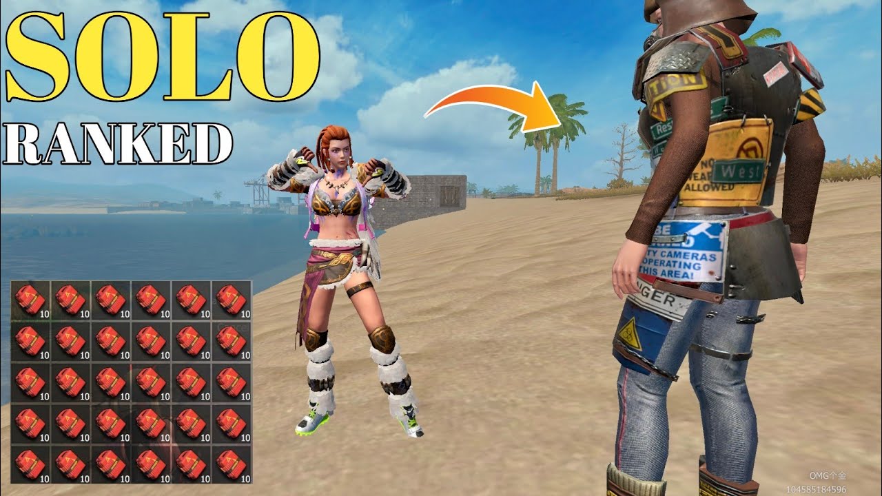 SOLO LUCK JOURNEY RANK BIG RAID PART 2/LAST DAY RULES OF SURVIVAL