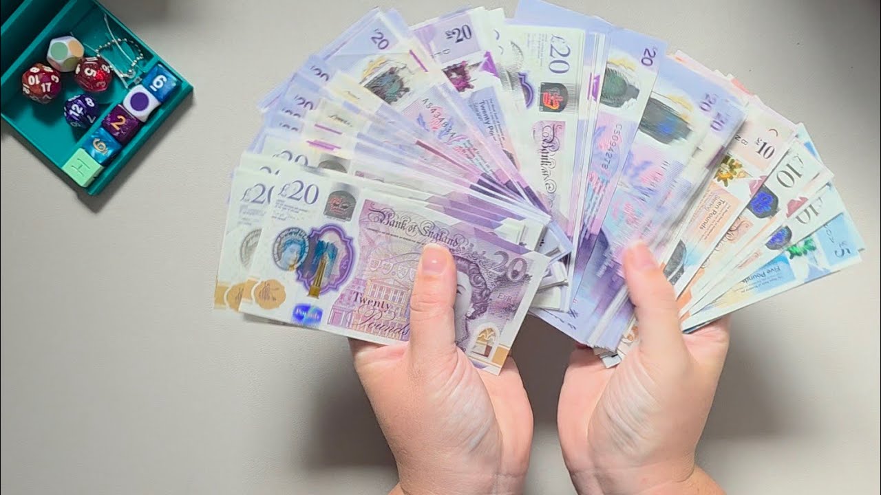 CASH ENVELOPE STUFF &pound;2,210 | REALLOCATION | SINKING FUNDS & BUDGETING UK