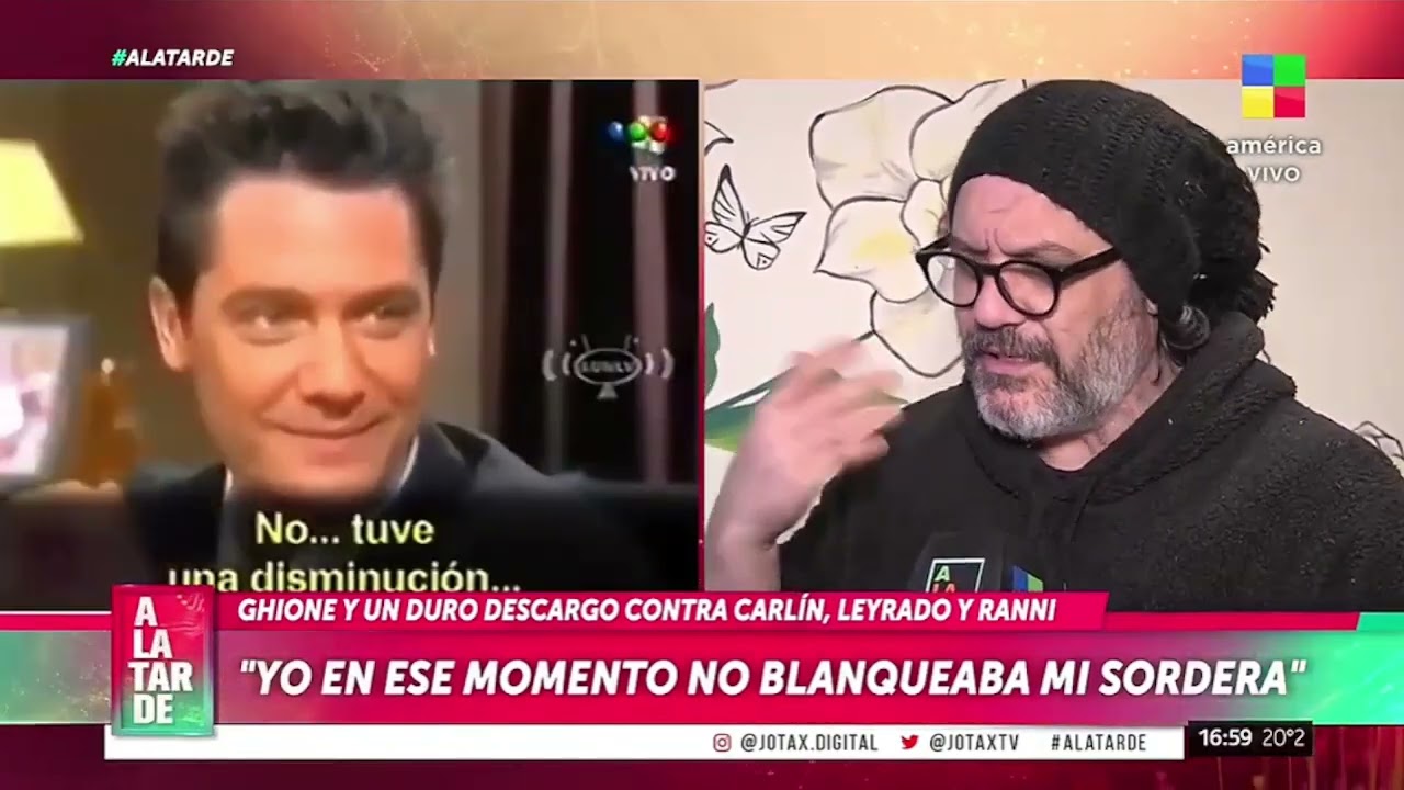 Maxi Ghione enfrent&oacute; el esc&aacute;ndalo con Carl&iacute;n Calvo en la mesa de Mirtha Legrand que se volvi&oacute; viral