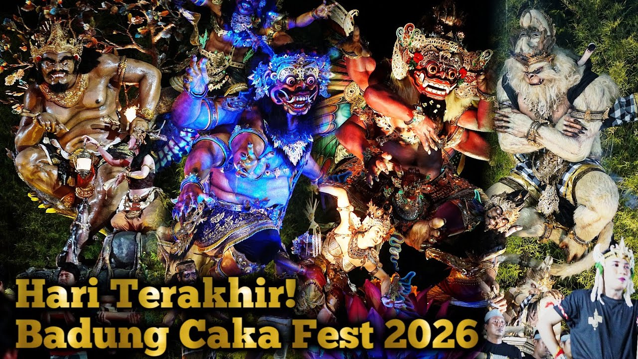 Ogoh-Ogoh Badung Caka fest Hari Terakhir Pawai Ogoh-Ogoh Terbaik Badung 2026 