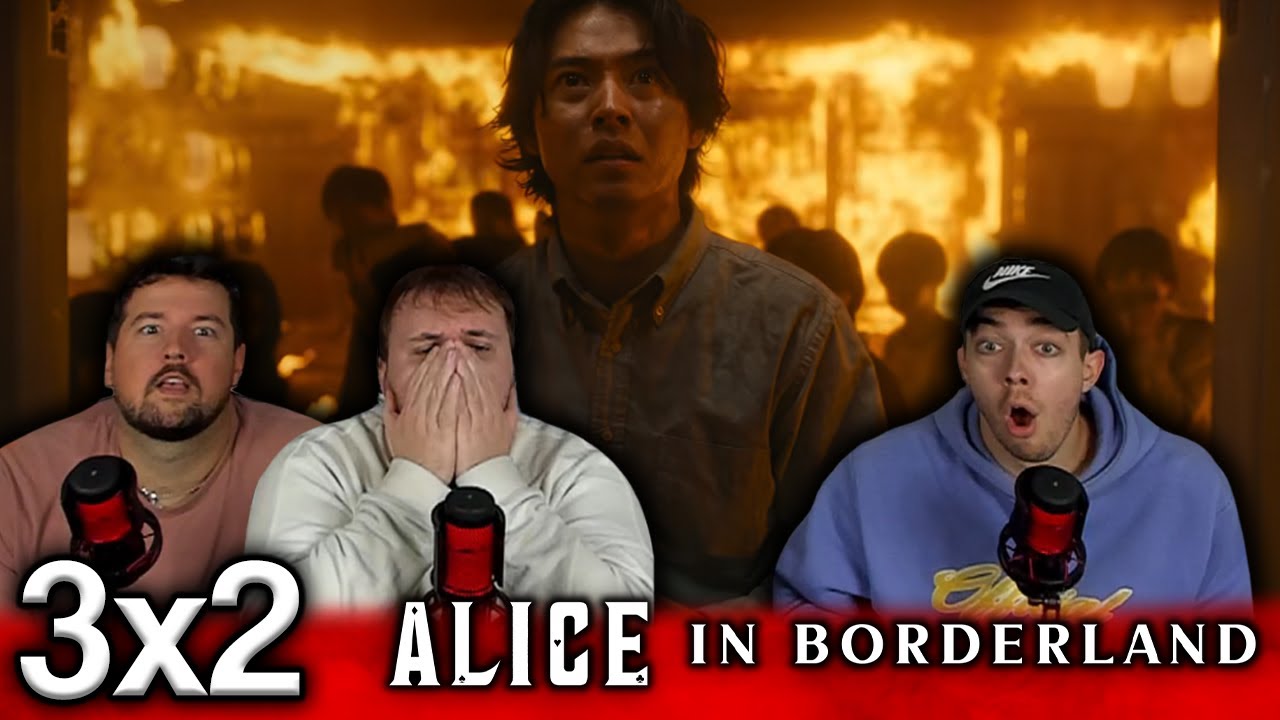100 МИЛЛИОНОВ ОГНЕННЫХ СТРЕЛ?! | Alice in Borderland 3x2 Первая реакция группы!