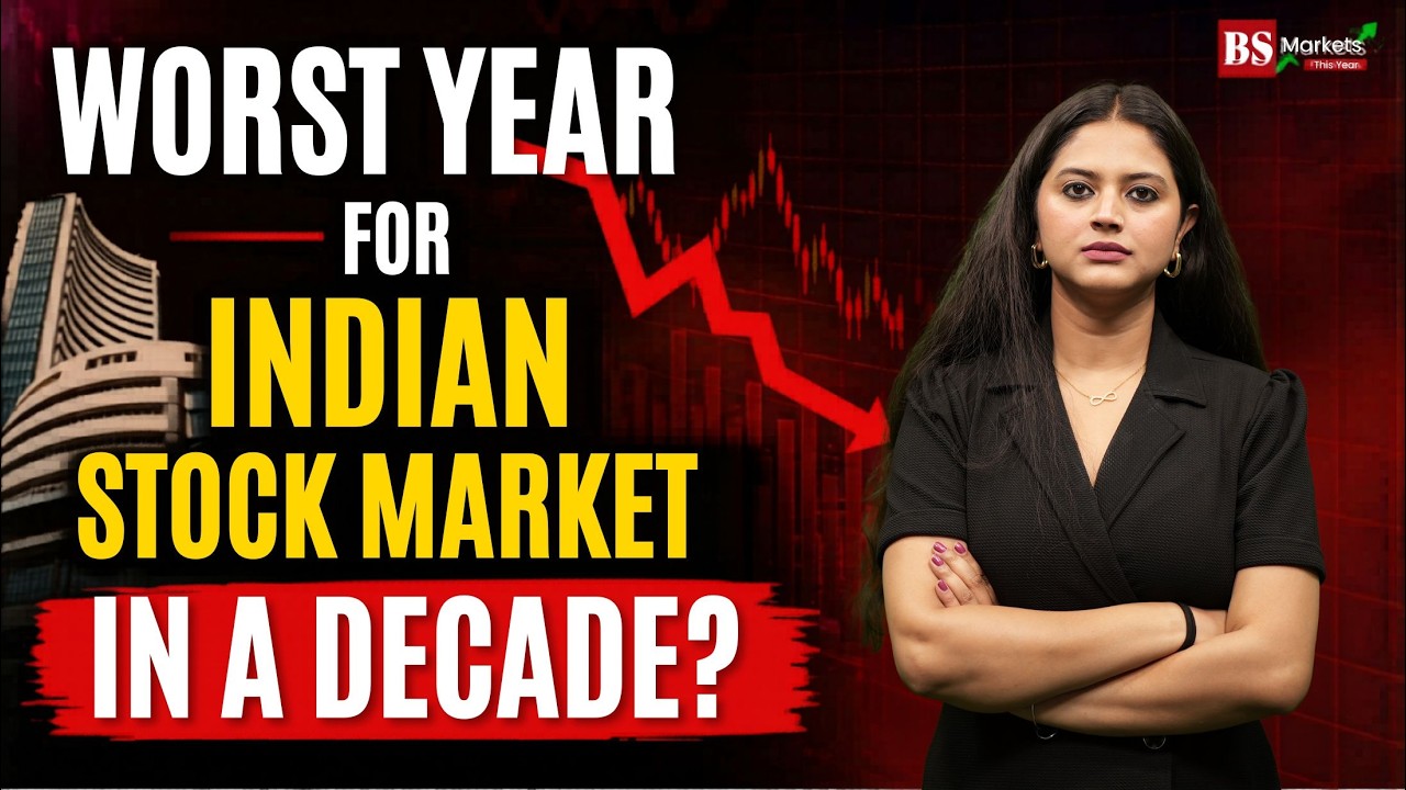Why India's stock market is heading for its worst year in over a decade 