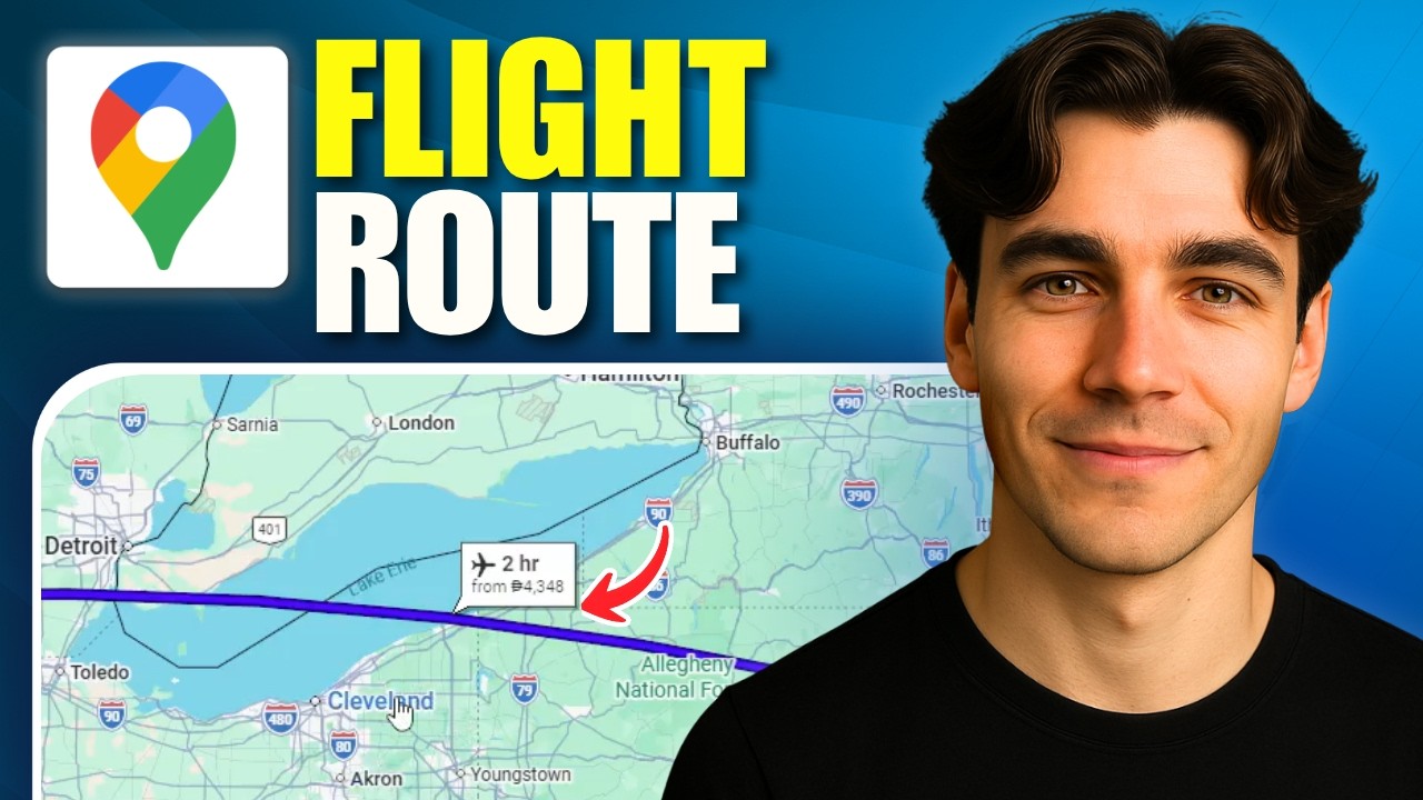 How To See Flight Routes On Google Maps (Tutorial 2026)