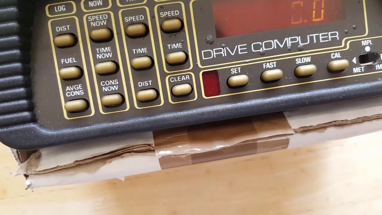 Sparkrite Voyager Car Computer WORKING early 80s