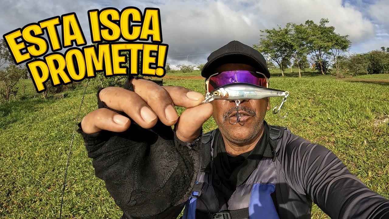 MEGABASS X80 JR PEGOU DEMAIS MESMO COM CHUVA! TESTE COMPLETO!