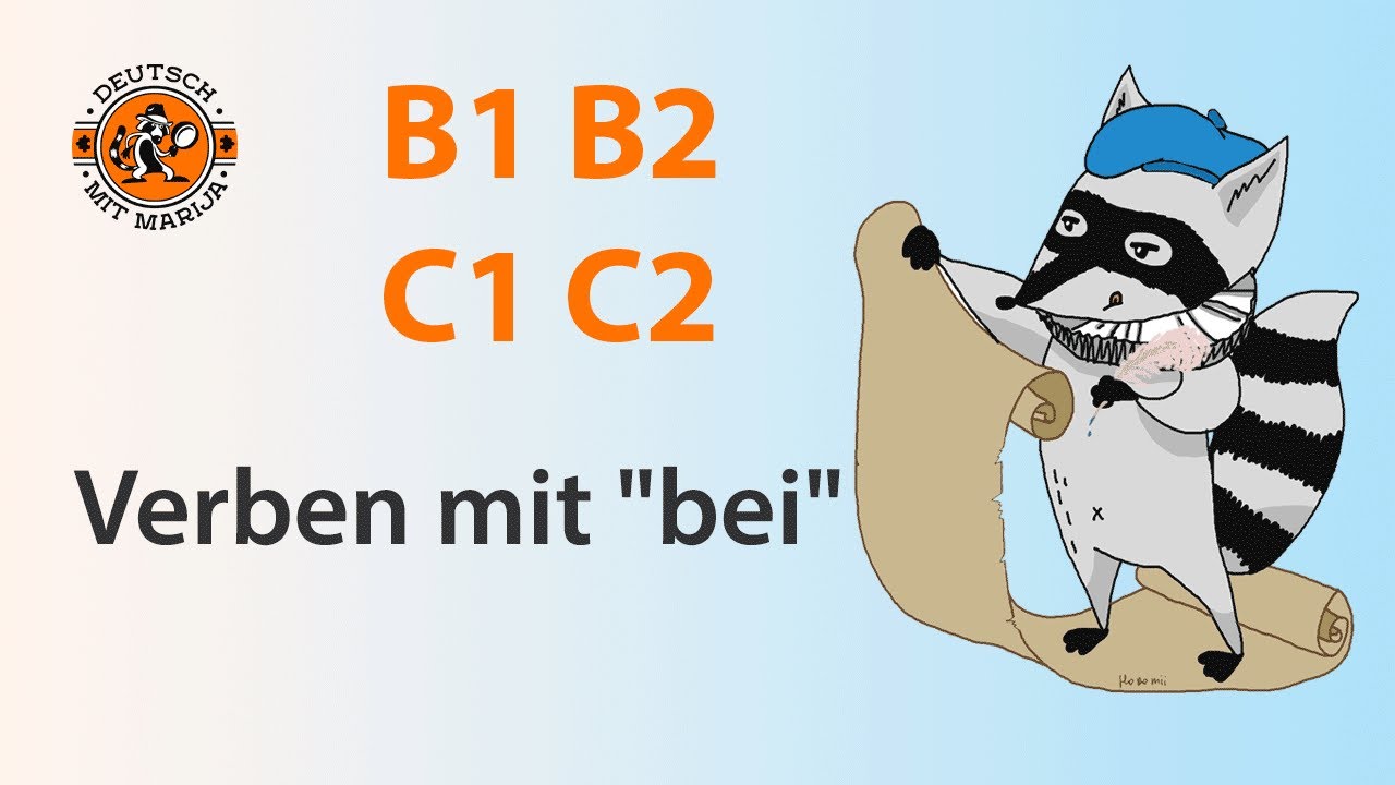 beisetzen / beiwohnen / beitragen | Deutsche Verben B1 B2 C1 C2