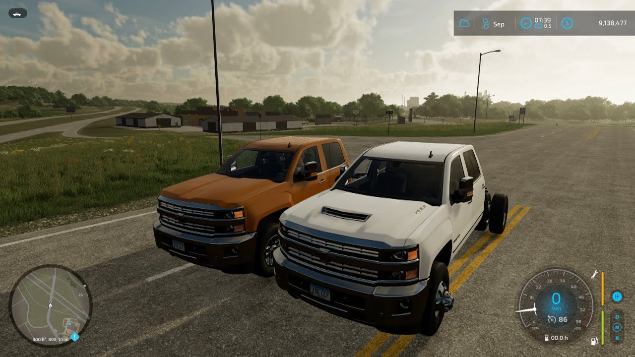 2014-18 Chevy Silverado HD (IC & Passenger) V1.0 FS22 TRUCK / CAR MOD REVIEW FS22 PC 2022