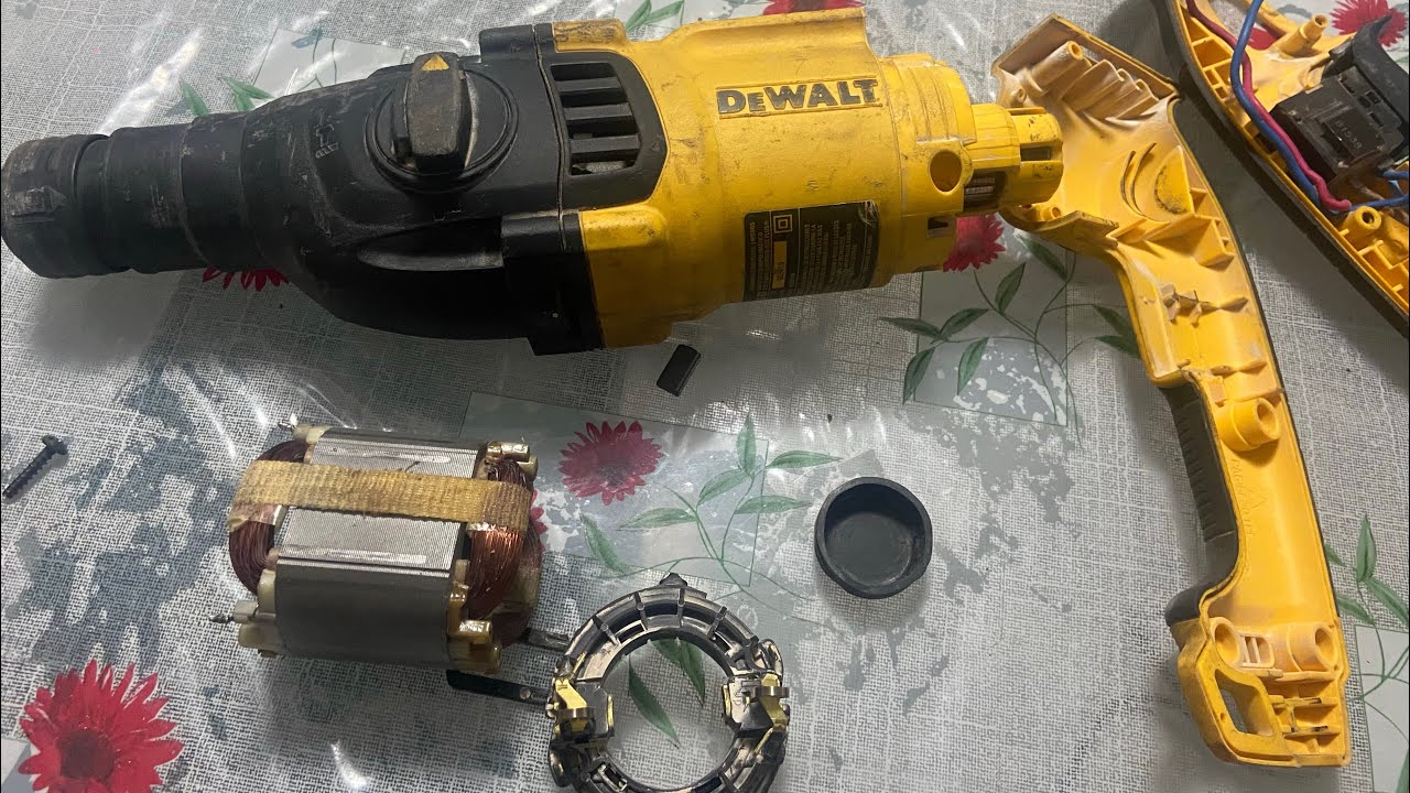 Martelete dewalt não funciona oque será