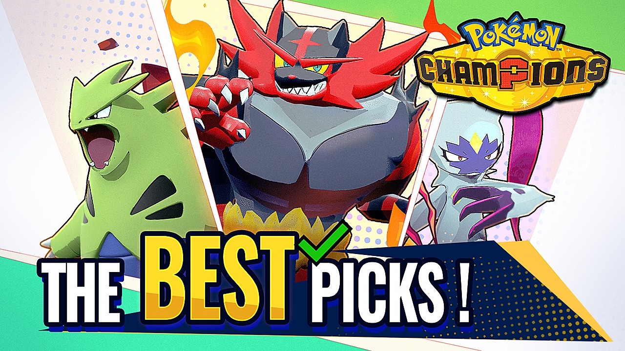 ТОП-10 покемонов, которых стоит завербовать в Pokemon Champions.