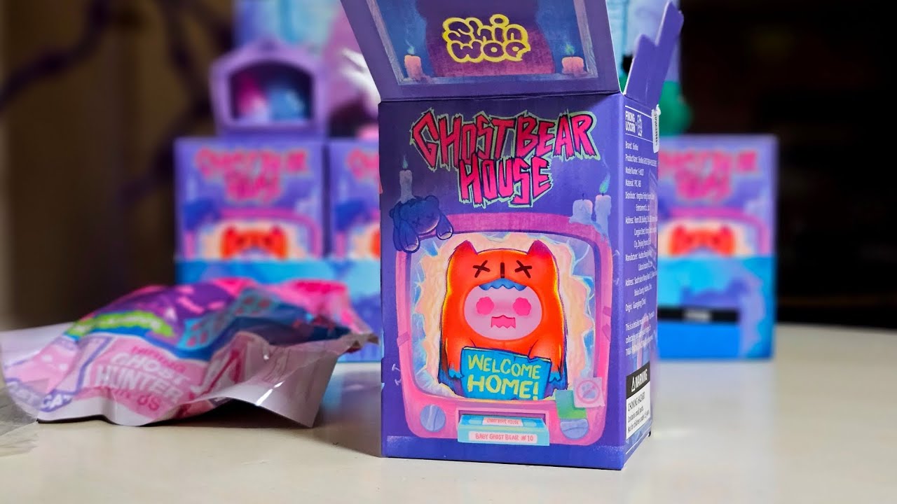 👻 Shin Woo: Ghost Bear House blindbox CASE!