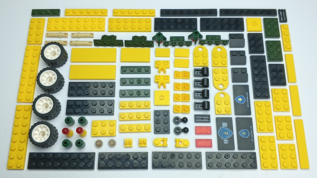Lego Hummer Car | Diy Lego Police Car