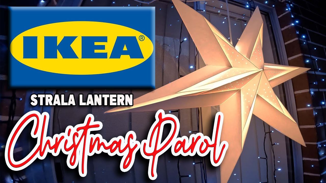 Ikea Strala Lantern / Christmas Parol  V207