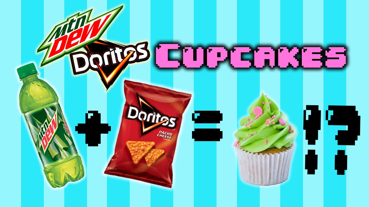 Let's Cook W/Rich & Jax - Mountain Dew Doritos Cupcakes