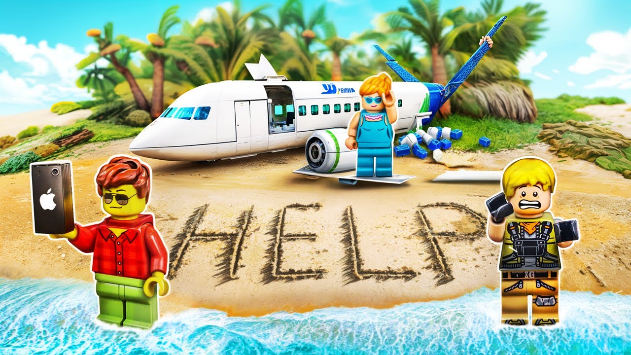 LEGO PLANE CRASHED