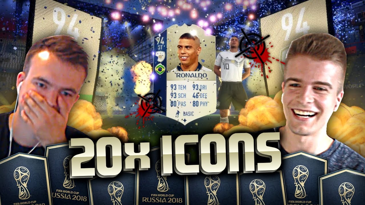 20x ICON Discard Pack Quartett! 94+ ICON DISCARD!