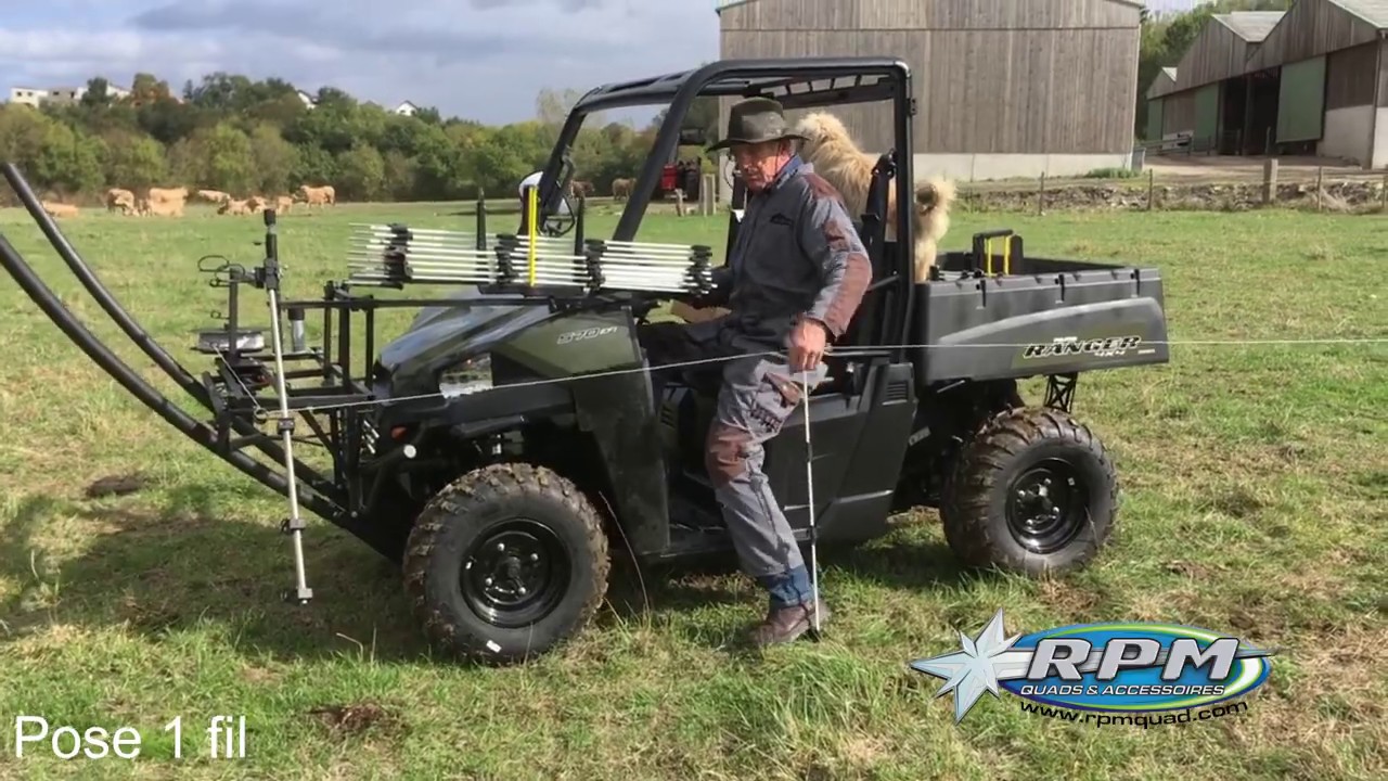 Montage du SpiderPac sur POLARIS Ranger 570